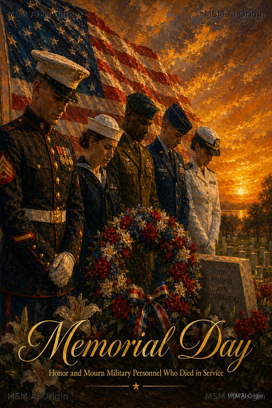 Guardians of Remembrance – Digital Art Print | Instant Download