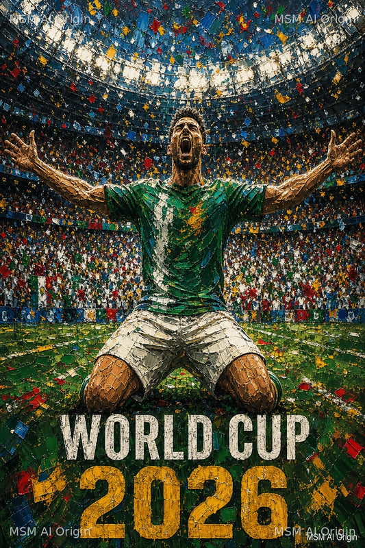 Roar of Victory – Digital Art Print | Instant Download