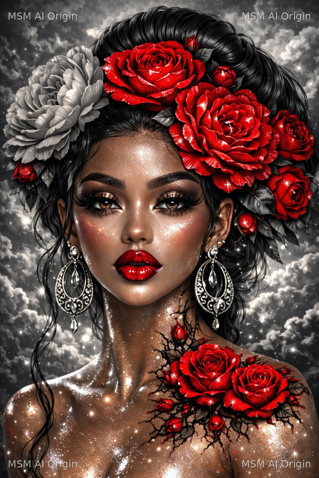 Rose – Digital Art Print | Instant Download